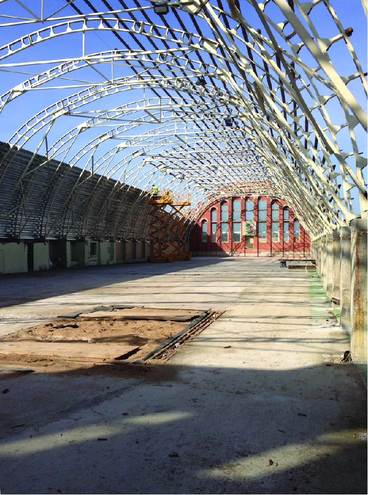 inizio progettazione e costruzione di un edificio volto all'industria